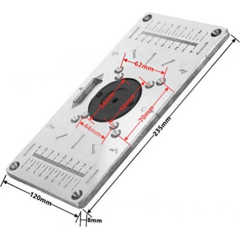 Machine d'ébavurage des bords pour le travail du bois avec table de travail inversée, fraiseuse et graveuse électrique, table de travail guidée pour fraiseuse à rainurer électrique, outil de chanfrein (1/5)