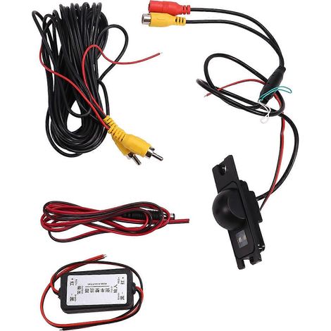 Cámara de visión trasera para coche FULL HD CCD para aparcamiento, compatible con S80, S60, S60L, XC60, XC90, V70 y XC70 (1999-2009), Logo M (1/5)