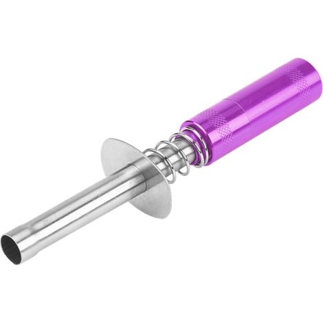 Bougie d'allumage aluminium pour voiture nitro RC HSP 1/10 - 80103 (Violet)