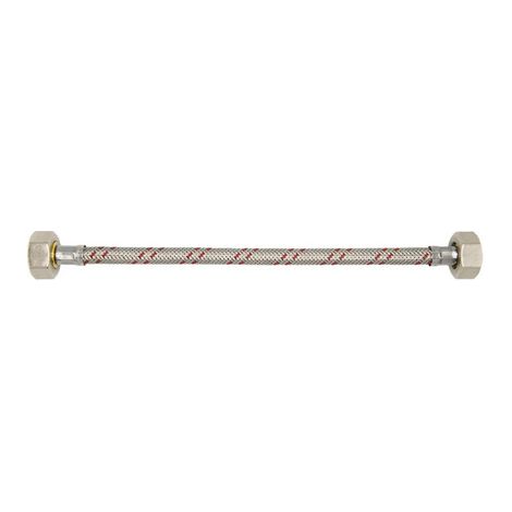 FLESSIBILI PER ELETTRODOMESTICI E-FLEX INOX DN 10- cm 100 FF 3/4x3/4- LUXOR- pezzi 1