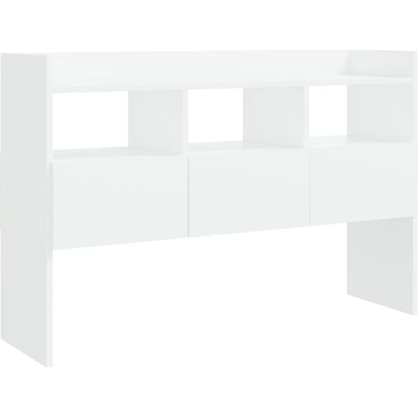 Credenza buffet cassettiera mobile contenitore organizer cucina soggiorno soggiorno 105 x 30 x 70 cm pannelli compositi bianco 020030191