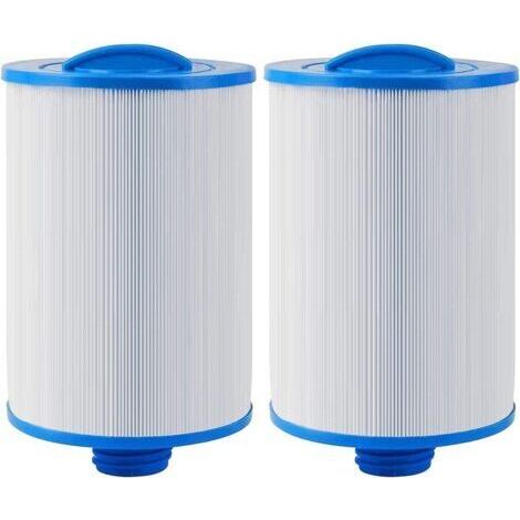 Filtre 6CH-940 pour spa, compatible avec les spas Unicel 6CH-940, PWW50, Filbur FC-0359, Waterways 817-0050, écumoire à accès frontal, 45 pi², chargement par le haut, Aber (lot de 2) (1/5)