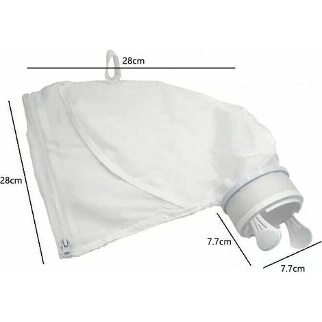 Juego de 2 bolsas de lodo adaptables de alta calidad, filtro de repuesto de gran capacidad para el robot limpiafondos Polaris 280 o 480.