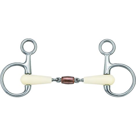 FILETTO BAUCHER C/OLIVA RAME HAPPY MOUTH HB-2556 CAVALLO