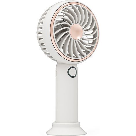 Mini Portable Rechargeable Silent Fan for Office and Outdoor Use – 500 mAh, 3 Speeds (1/5)