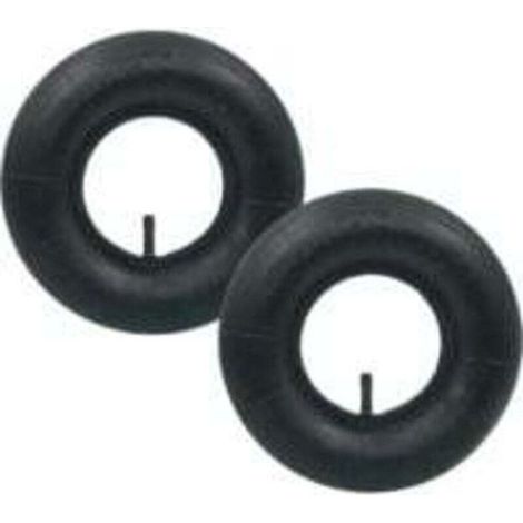 2 pièces 4.10/3.50-4 Chambre à air Pneu TR-13 Valve Droite pour Diable, Chariot, Chariot à Main, Chariot de Jardin, Tondeuse à Gazon-- (1/4)