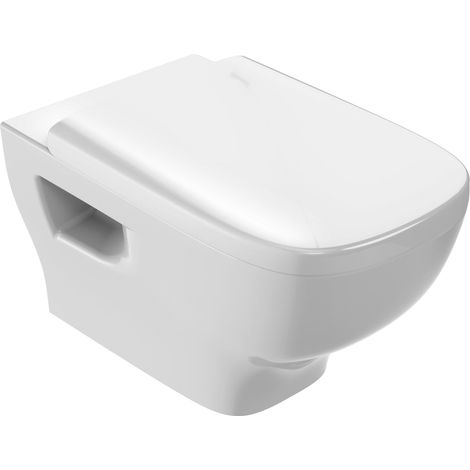 Confezione vaso sospeso SENZA BRIDA STRUKTURA con Sedile termindur bianco - JACOB DELAFON - EDE112-00 (1/2)