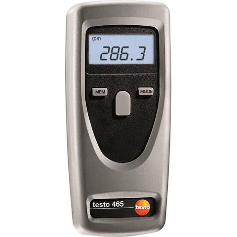 Tacómetro Testo 465 negro gris preciso y robusto