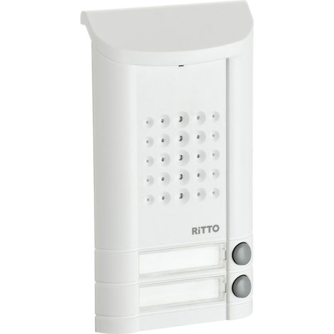 Ritto Station de porte Minivox blanc 19.6x13.6x4.4 cm