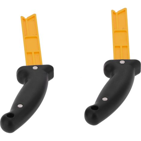 Lot de 2 poussoirs magnétiques pour le travail du bois, en ABS antidérapant et résistant à la rouille, outils manuels. (1/5)