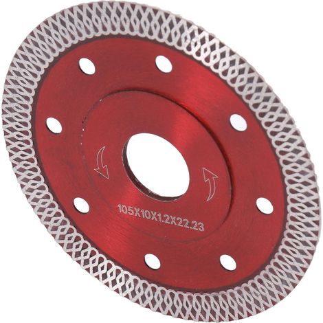 Disque diamant 4 pouces pour couper et polir carrelage, granit, marbre, brique (1/5)