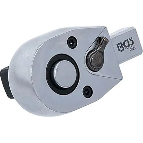 Llave de carraca reversible bgs 2821 48 dientes cromada