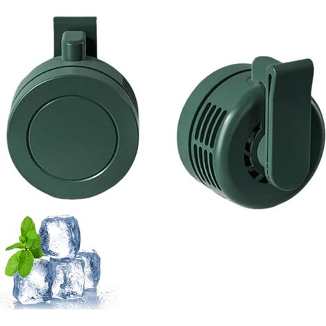 Ventilateur sans pales, portable ou de cou 3 vitesses, silencieux, rechargeable – Extérieur/Voyage/Bureau/Sport (1/5)