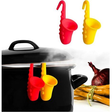 Silikon-Löffelablage, 2er-Pack Silikon-Küchenlöffelhalter, Silikon-Löffelablage, Utensilienablage, Silikon-Löffelablage zur Aufbewahrung von Küchenutensilien