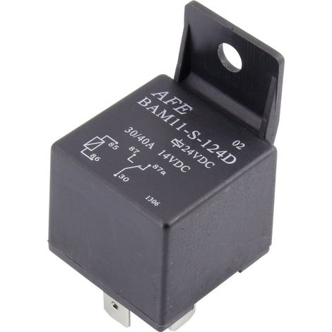 AFE BAM11-S-124D Kfz-Relais 24 V/DC 30 A 1 Wechsler
