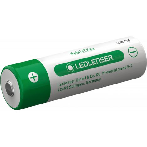 Batteria 3.7V 4.8Ah Li-Ion 21700 per lampada LedLenser H7R, P7R Core