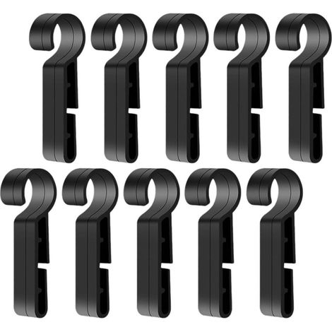 clips en plastique pour sangles de casques de sécurité