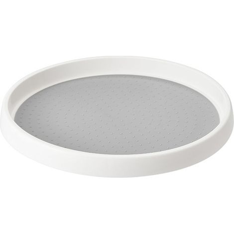 Plateau tournant à épices, étagère rotative simple ronde, organisateur d'épices pour la cuisine, les placards, le garde-manger, la salle de bain et le réfrigérateur. (1/5)