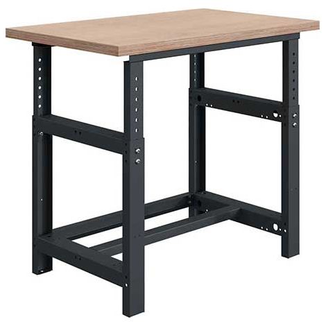 Banco da lavoro per officina regolabile in altezza - 1800x750x780/1060mm - Grigio RAL7035 - W010010031-GC