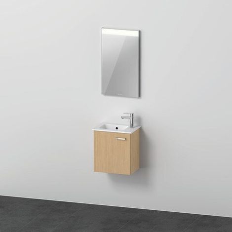 DURAVIT XB0065L30300000 Meuble-lavabo avec WTU et miroir XBase 28