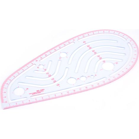 Manchon pour emmanchure pêche, outil de couture avec ligne intégrée et réglage circulaire 0-65mm (1/5)