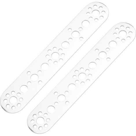 Kit de remplacement de 2 plaques en aluminium à 9 trous, compatible avec les accessoires pour robots Tetrixrobotics (1/5)