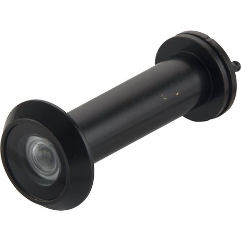 Türgucker ø 14, Türstärke 50-80 mm Brandschutz tauglich schwarz
