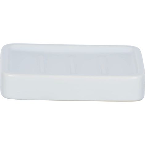 Porte Savon Hexa Blanc Mat (1/4)