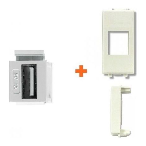 Intellinet caricatore presa USB 5V 1A compatibile Ave Domus