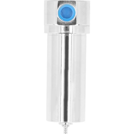 Filtre compresseur air en alliage d'aluminium séparateur eau huile haute pression pour circuit pneumatique accessoire QSLH-15 G1/2 (1/5)
