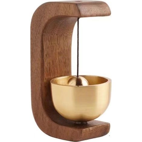 Carillon à vent magnétique style japonais pour porte d'entrée - Décoration colorée pour porche, jardin ou intérieur - Idée cadeau maison positive (1/5)