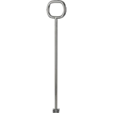HÄRKE  elevador  tapas  de  alcantarilla  L.800mm  con  pie  en  cruz  galvanizado  -  480042 (1/3)