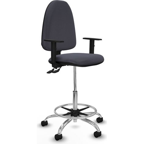 Sedia da Ufficio Piqueras y Crespo B1D05RN Grigio scuro Alta (1/5)