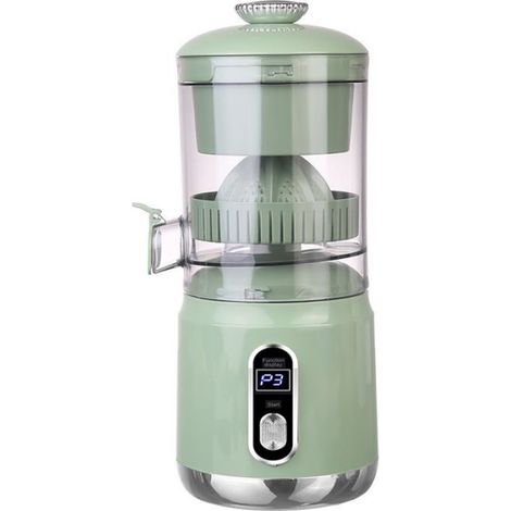 Le nouveau presse-agrumes vert menthe est un mini presse-agrumes électrique portable et multifonctionnel qui permet de s (1/5)