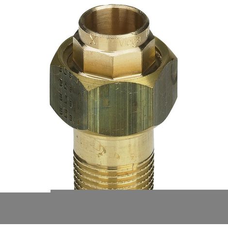 Viega Rohrverschraubung 94341G konischdichtend in 22mm x R3/4 Rotguss 101558 (1/5)