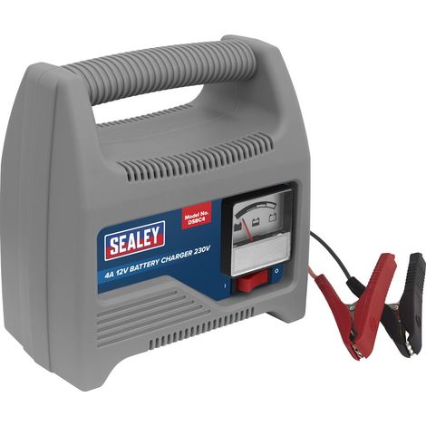 Sealey DSBC4 Battery Charger 12V 4A 230V