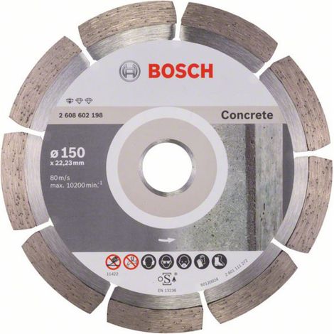 Bosch Accessories 2608602198  Diamanttrennscheibe Durchmesser 150 mm   1 St.
