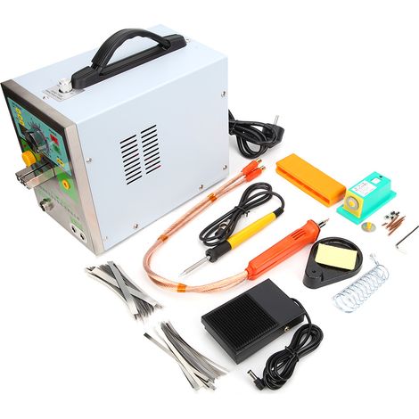 Pistolet de soudage par points automatique portatif pour packs de batteries, machine à souder à l'arc 220V UE, outil de soudure électrique à impulsion. (1/5)