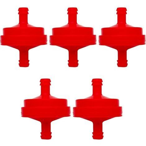 Satz mit 5 Kraftstofffiltern für Briggs & Stratton 298090 394358 1/4" Kraftstoffleitung 150 Mikron Teile AM107314 5018 Briggs and Stratton Kraftstofffilter. (1/5)