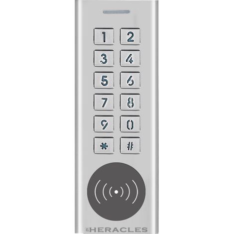 Clavier lecteur étroit autonome Mifare HERACCESS - HERACLES - PCA-CLEM-MF
