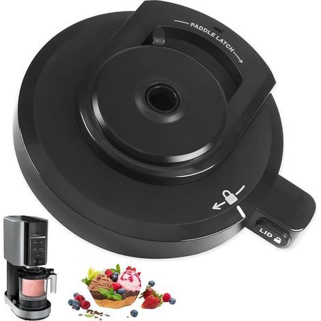 Couvercle de Bol Extérieur,Accessoires de Machine à Crème Glacée,Couvercle Extérieur de Bol pour Machine à Crème Glacée,Compatible avec les Séries NC299/NC301/NC300/NC201/NC101 (1/5)