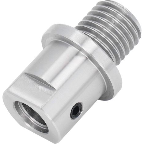 Adaptateur de Broche pour Tour à Bois - Filetage 1" x 8TPI Mâle, Diamètre Intérieur 5/8" - En Alliage Acier - Compatibilité Universelle (1/5)