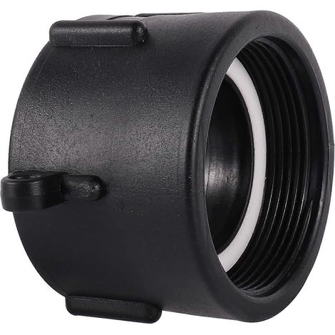 Adaptateur IBC filetage grossier 60 mm vers 2", adaptateur de robinet pour tuyau d'arrosage, raccordement pour réservoir de 1000 litres, pour réservoir de 1000 litres (1/5)