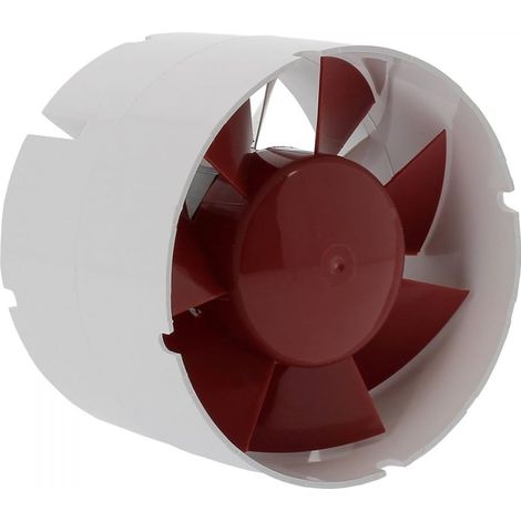Ventilateur Axial 125mm - Débit 190m³/h - Montage Conduit - Bureau Salle De Bain (1/5)