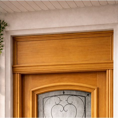 Gd Menuiseries – Imposte en bois dormant standard 20x90 cm – Traitement hydrofuge – Finition personnalisable pour projets de menuiserie