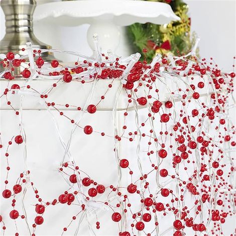 Guirlande Lumineuse - 5 M - 50 Ampoules LED - Alimentation Piles - Décoration Intérieure Fêtes Noël Nouvel An Pâques (1/5)