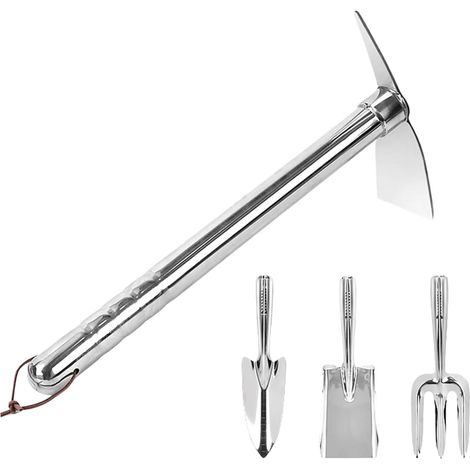 Outils de Jardinage - Pelle À Légumes en Acier Inoxydable - Lot De 4 Outils (1/5)