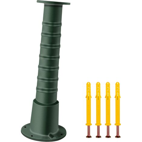 Mophorn Soporte de Bomba Manual de Hierro Fundido 22,86 x 22,86 x 66 cm Soporte para Bomba de Agua de Mano 13,5 kg Estructura Estable Soporte de Bomba de Mano para Jardín con Pintura en Aerosol, Verde (1/5)
