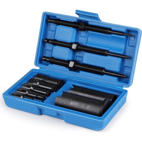 9-23mm Kit D'extraction de Roulement Intérieur de Moto, Universel Arrache Roulement, Doutils Arrache Roulement Interieur, Extracteur Roulement Interieur avec Clips Ouverts de 5 Tailles (1/5)