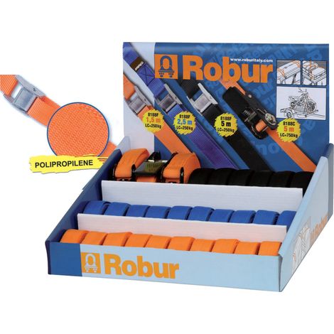ROBUR ESPOSITORE 29 PZ NASTRO ALLACCIABAGAGLI- 1,0 confezione